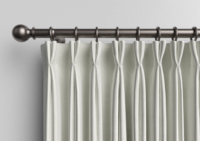 Odessa Velvet, Platinum - Made to Measure Curtains - Image 10